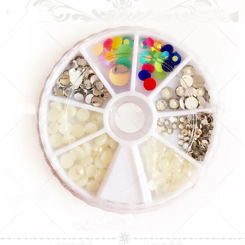 3d золотые серебряные цветные гвозди шпильки сплав колеса новый год 2017 мода