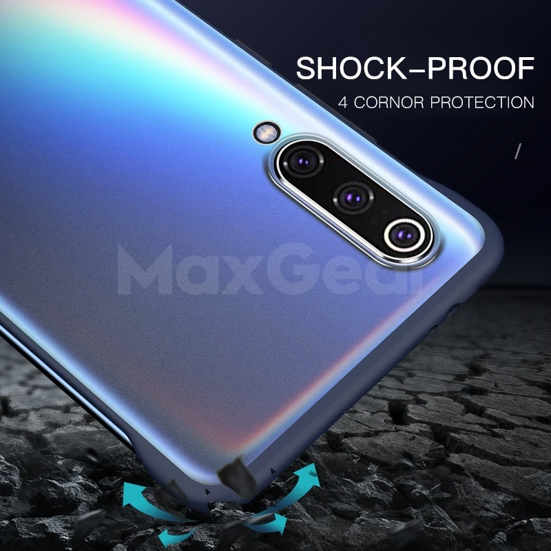 Frameless Case For Xiaomi Mi 9T Transparent Coque CC9 9 SE Silicone Redmi K20 Pro 7A Funda Luxury Capa Bumper |
