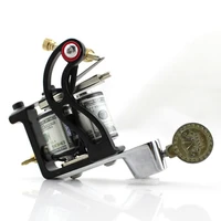professional coloring tattoo machine 10 wraps coils shader quality tattoo supply tattoo gun free shipping