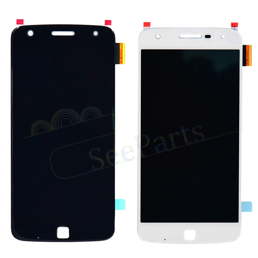 Для Motorola Moto Z Play ЖК-дисплей сенсорный экран дигитайзер для 5 &quotMoto lcd XT1635 XT1635-01 XT1635-02