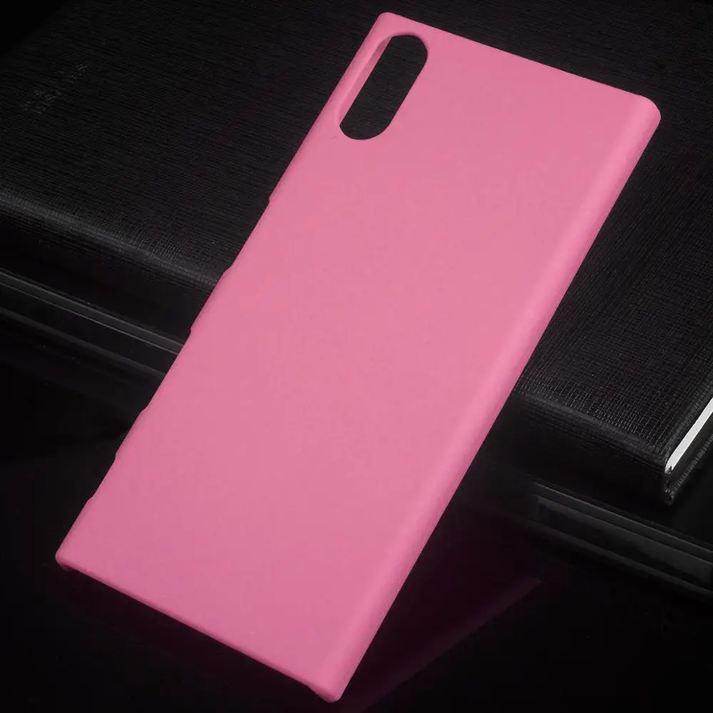 Pink Пластик Coque СПС sony Xperia корпус Xzs для sony Xperia Xz Xzs s двойной F8331 F8332 G8231 G8232 телефона чехол-лента на заднюю панель - Цвет: Pink