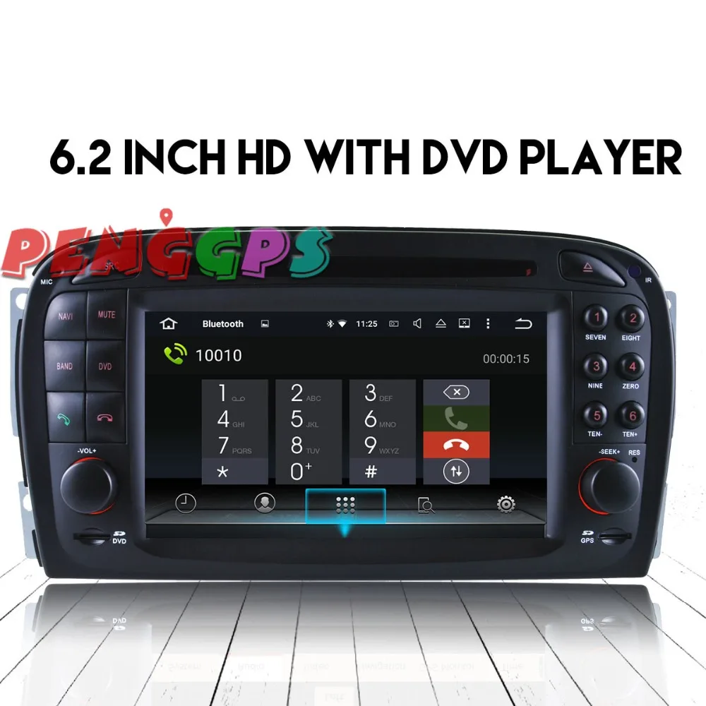 Android 8 0 7 1 Автомобиль Радио Стерео стереосистема с GPS для Mercedes Benz SL R230 2001 2002 2003 2004