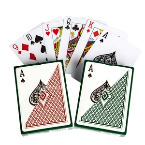 бриллиант Пластик карты игральные 88*68мм Широкая карта покер набор пластиковые карты Pokerstars Карты игральные