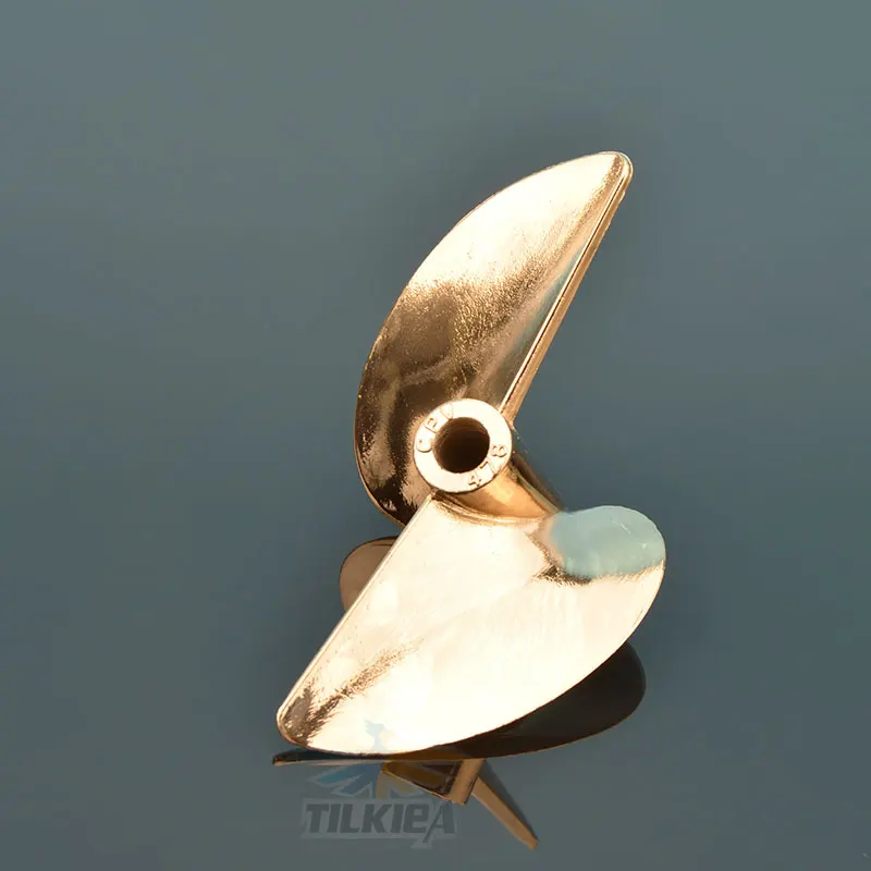 Rc лодка 478 винт диаметр 78 мм Prop 2 лезвия Алюминиевый Пропеллер для 6 35 1/4 &quotProp вал