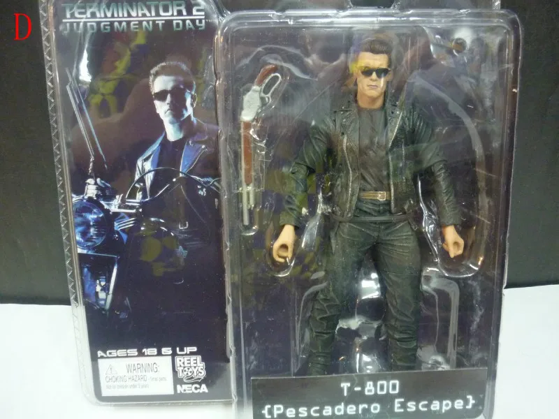 Экшн фигурка эндоскелета NECA The Terminator 2 4 шт. 7 дюймов/18 см вида игрушка бесплатная