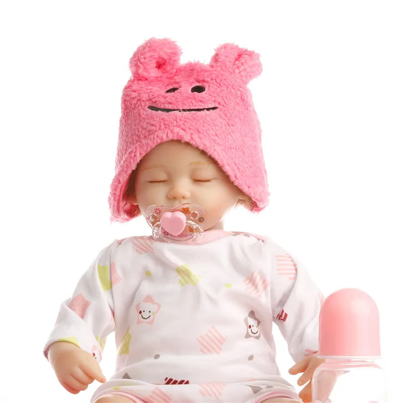 SanyDoll 16 дюймов 40 см силиконовые куклы для новорожденных Реалистичная кукла