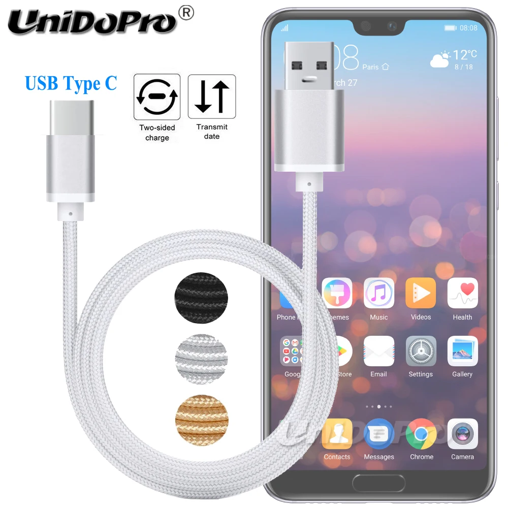 Быстрое зарядное устройство с кабелем типа C QC 3 0 Для Huawei P30 / P20 Lite Mate 20 Pro Nova 4 3e 2S Honor