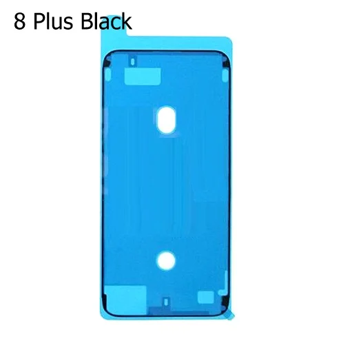 for i8 plus black Оригинальная клейкая лента наклейка для iPhone 6S 7 8 plus X XS MAX XR ЖК-дисплей сенсорный экран рамка экрана Водонепроницаемая наклейка - Цвет: for i8 plus black