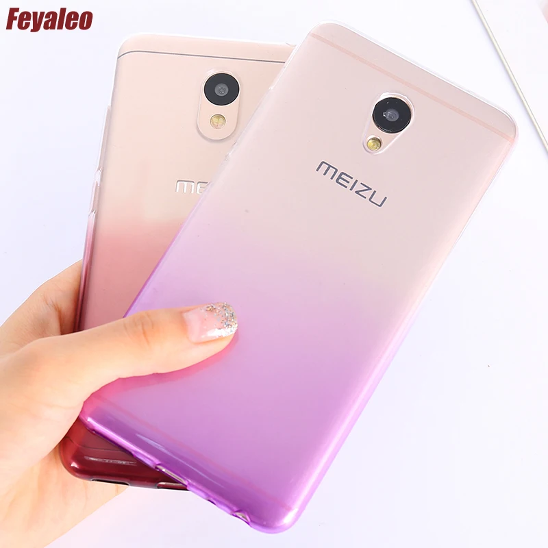Для Meizu M5C A5 M3 M5 M6 Note M3S M3mini Чехол s 8 15 Plus M5S M6S S6 C9 Pro прозрачный чехол из ТПУ для