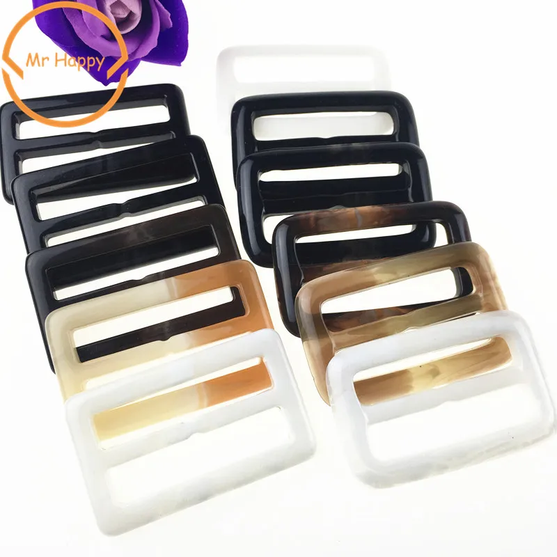 

2018 New arrival inner diameter 49mm resin belt buckle for bags,clothes,wind coat,women apparels garment accessories decoration