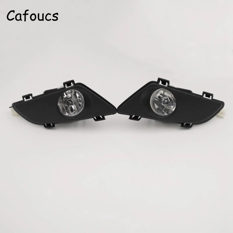 Cafoucs для Mazda 6 2003 2004 2005 передние противотуманные фары галогенная лампа с монтажным кабелем комплект