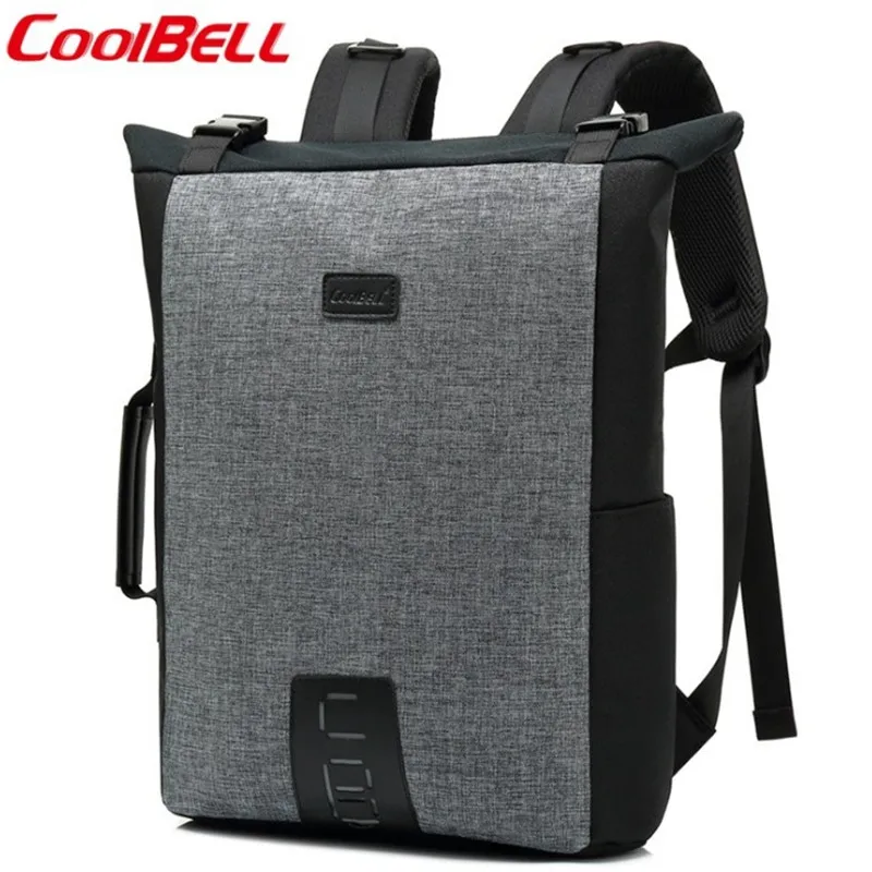COOLBELL многофункциональные нейлоновые мужские деловые рюкзаки через плечо 15 6