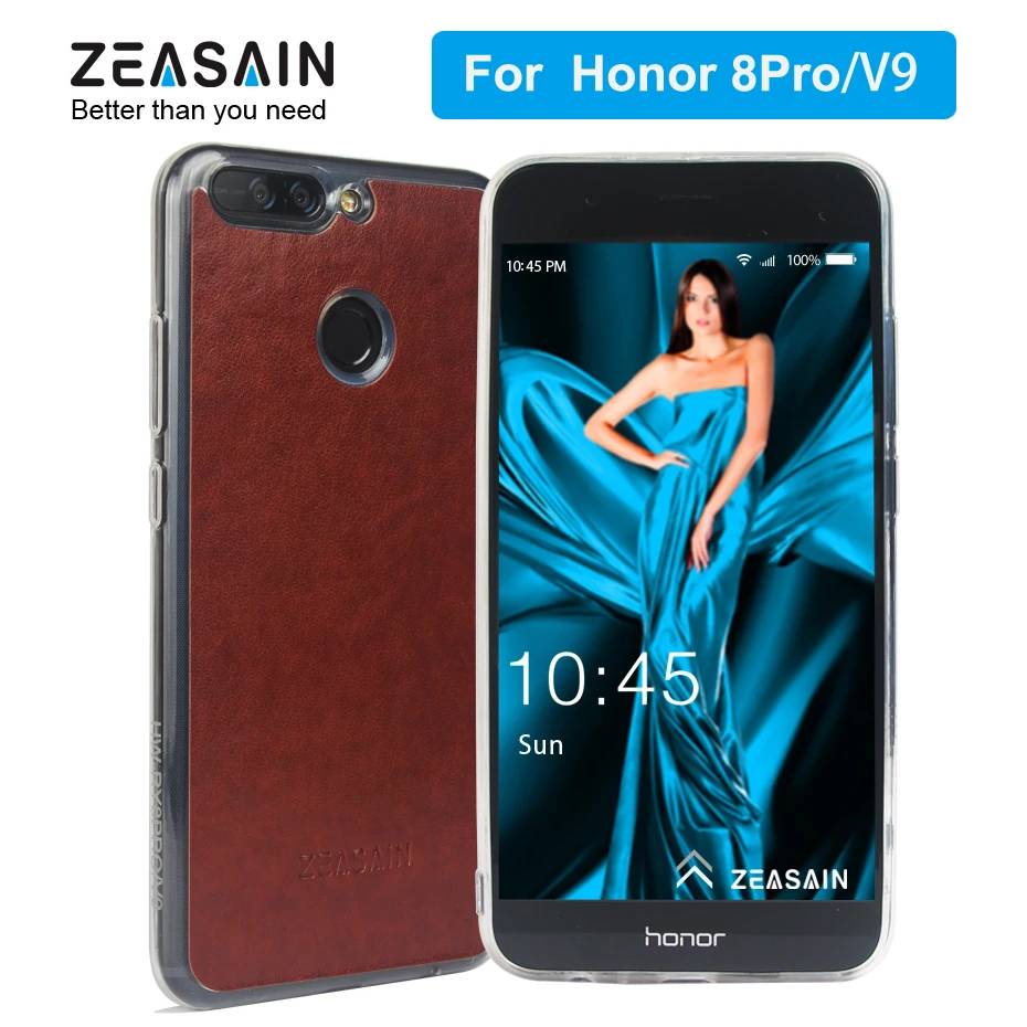 Оригинальный модный чехол из ТПУ с кристаллами ZEASAIN для Huawei Honor 8 Honor8 Pro Prime V9