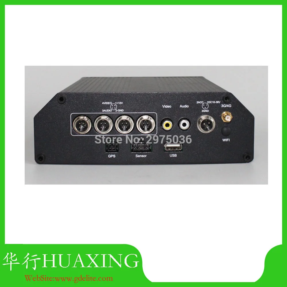3G industrial HDD MDVR с GPS и программным обеспечением CMSV6 IOS android (модель mu709s 2) WCDMA