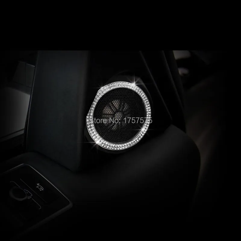 Серебристый/Золотой дверной динамик Накладка для Range Rover Sport 2014 2015 автомобильный