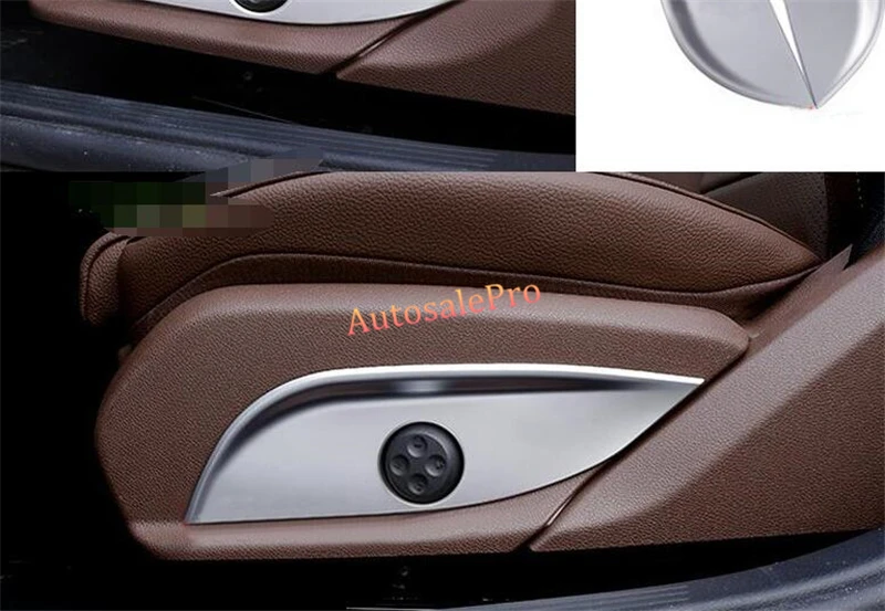 Матовый хром внешняя кнопка регулировки ручки отделка вокруг крышки 2 шт. для