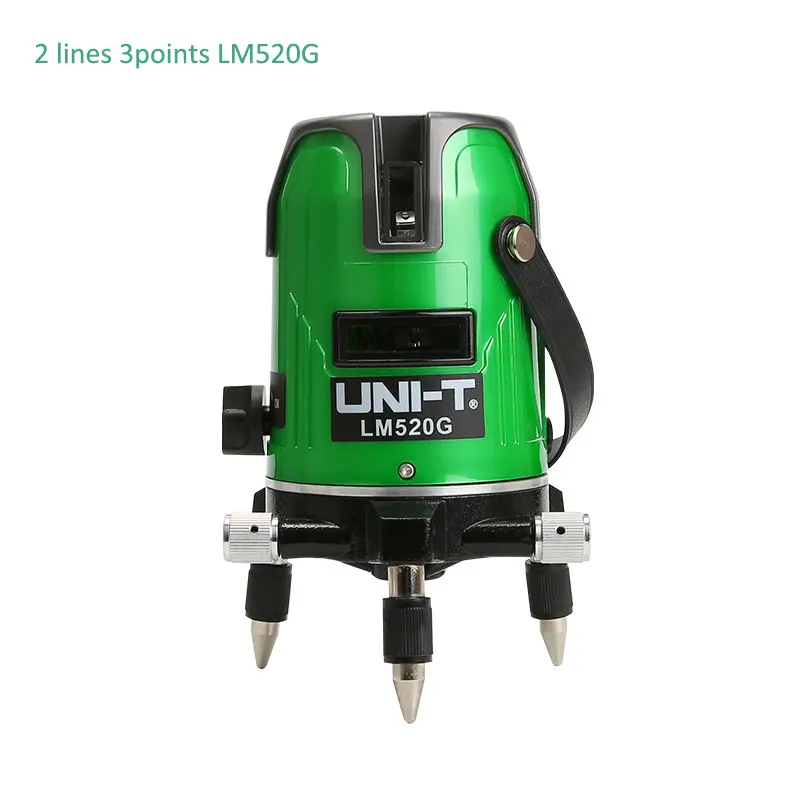 LM520G 2Lines UNI-T LM520G LM530G LM550G лазерный уровень 2 линии 3 линии 5 линий 360 градусов самонивелирующийся перекрестный лазерный уровень зеленые линии лазерный уровень - Цвет: LM520G 2Lines
