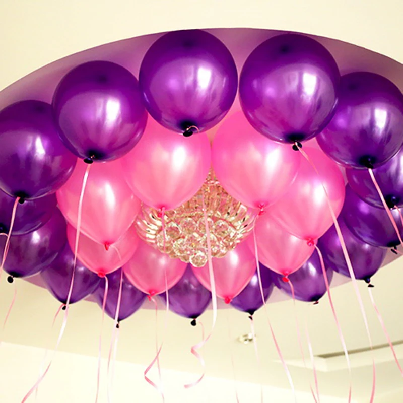 10 дюймовые латексные воздушные шары надувные круглые для свадьбы с днем рождения