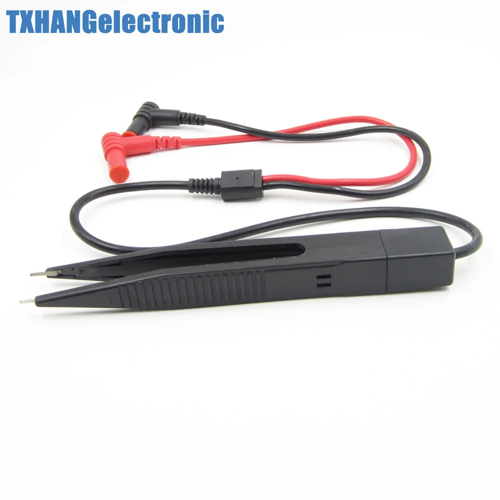 

SMD Inductor Test Clip Probe Tweezers for Resistor Multimeter Capacitor