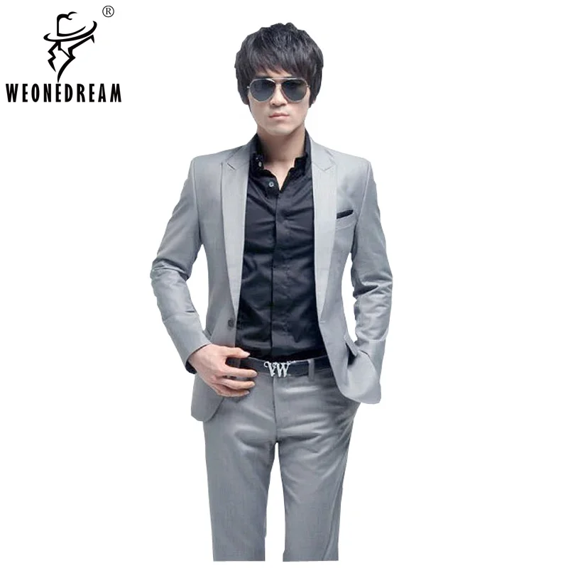 2018 Новое поступление мужской блейзер модный бренд приталенный Блейзер костюм