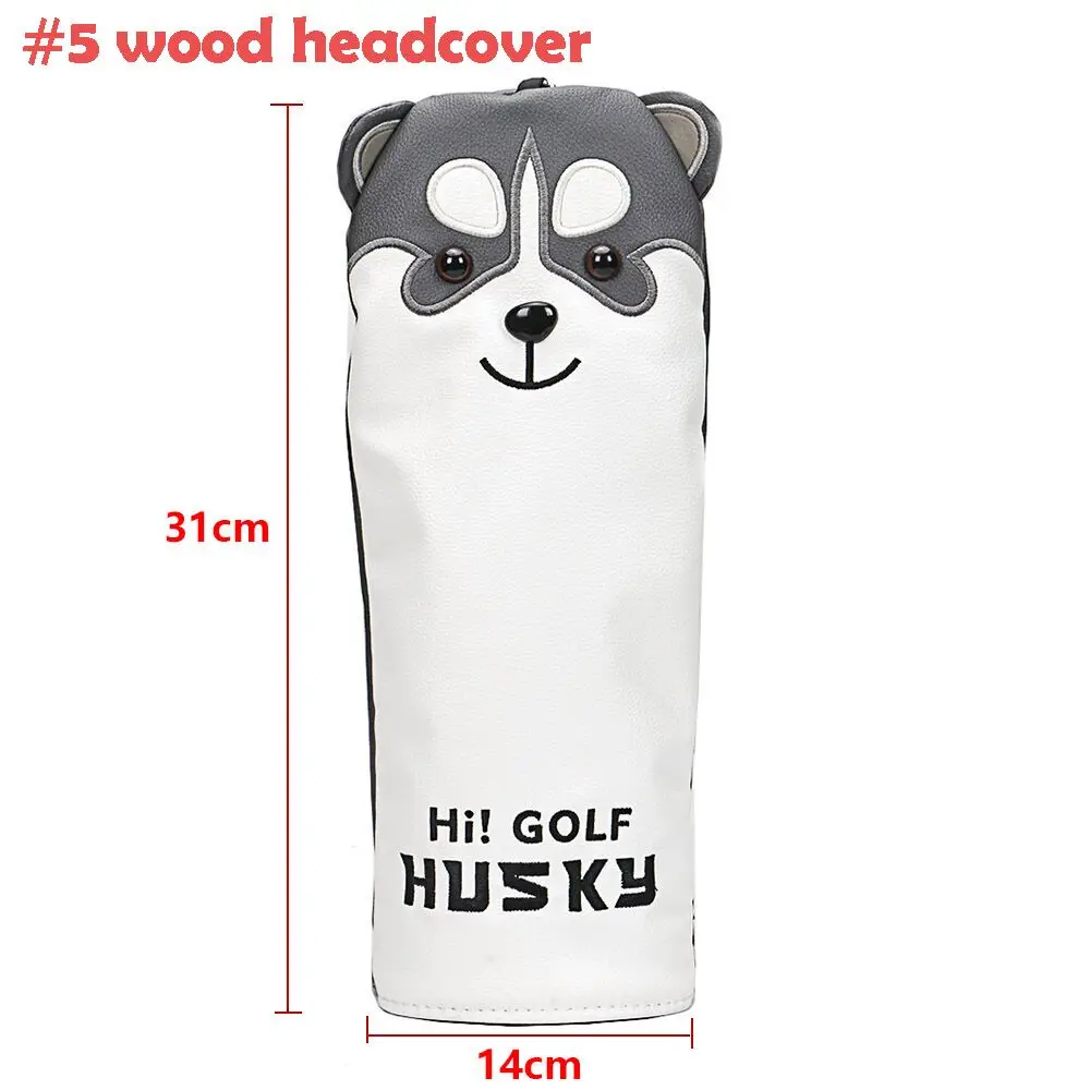 Чехол для головы ныряльщика гольфа гольф-клубов водителя животных клубов