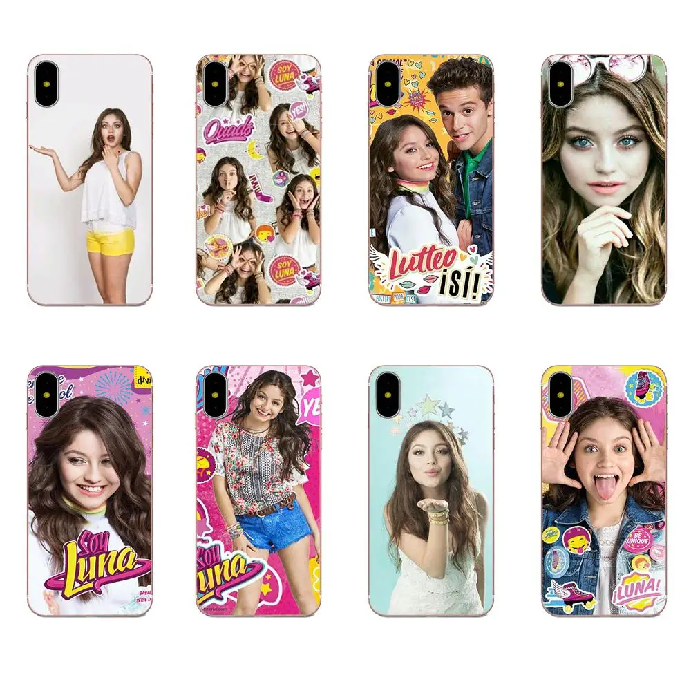 Soy Luna для Galaxy A3 A5 A7 On5 On7 2015 2016 2017 Grand Alpha G850 Core2 Prime S2 I9082 мягкие ТПУ чехлы