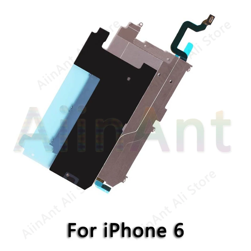 10 шт. для iPhone 5 5s 5c 6 6s 7 8 Plus ЖК-экран задняя металлическая пластина ободок оптовая
