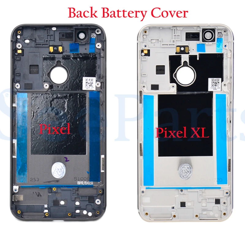 5," для Google Pixel XL, сменный корпус, задняя крышка, крышка батареи, корпус, задняя крышка, чехол 5,0" для htc Google Pixel