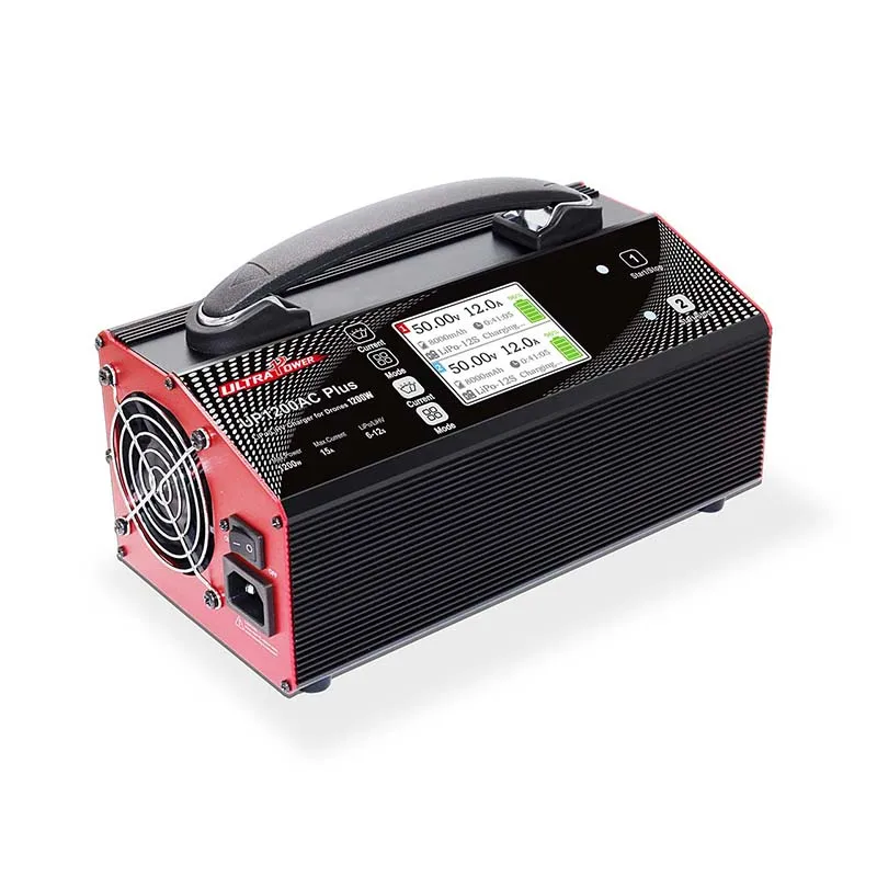 Зарядное устройство для беспилотных летательных аппаратов Ultra Power UP1200AC PLUS 2X600W 15A 6