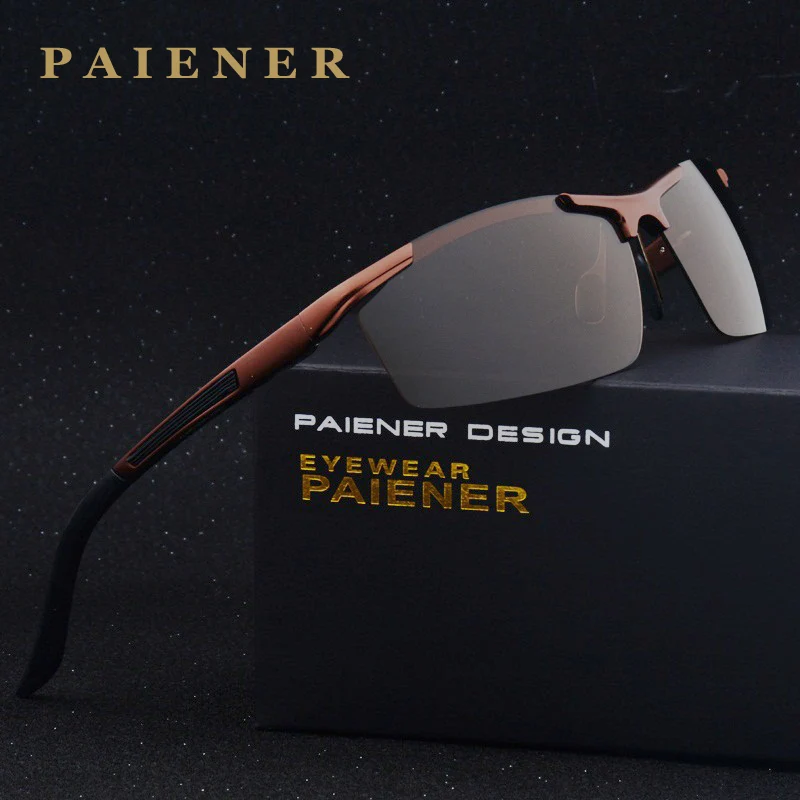 Солнцезащитные очки поляризационные для мужчин и женщин модные брендовые