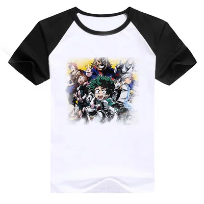 Boku No Hero Academy химико Тога Todoroki Shoto izku Косплей Костюм японского аниме мой герой Academy 3D принт мультфильм футболка