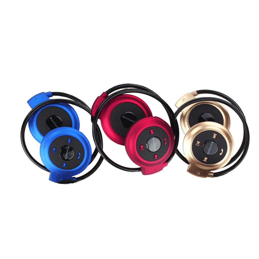 Новый беспроводной Bluetooth наушники с микрофоном Fm радионаушники Спорт Музыка