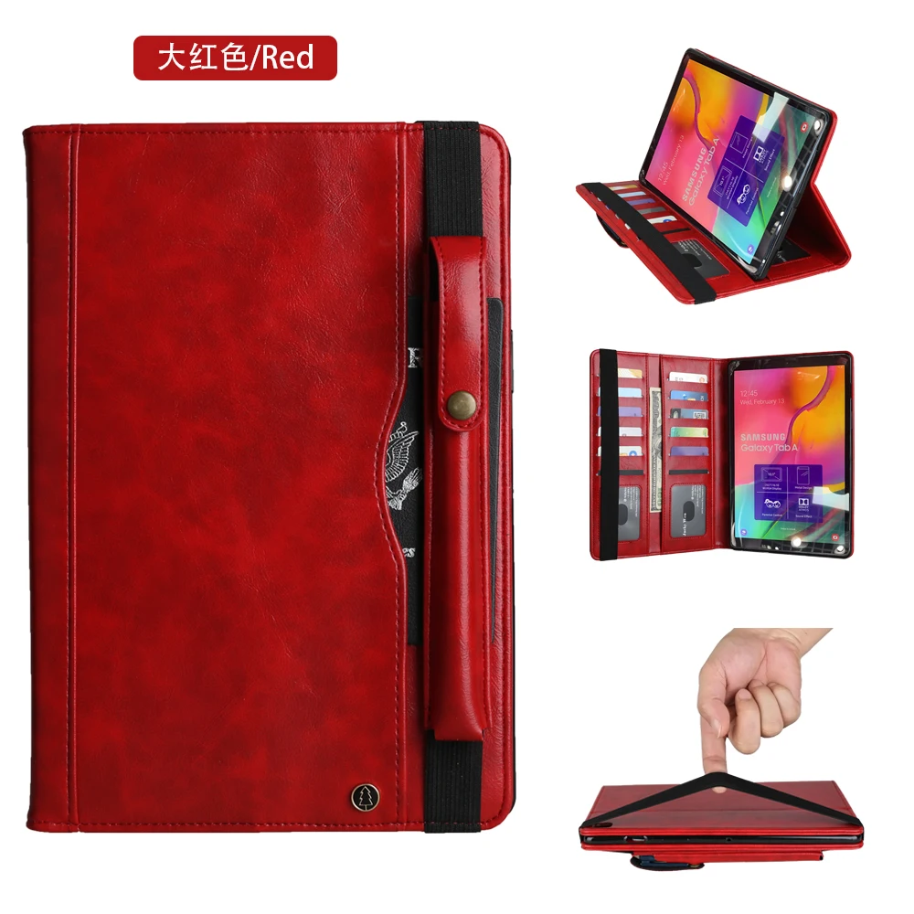 Флип-подставка кожаный магнитный умный держатель для карандашей Funda Capa Cover Coque Case