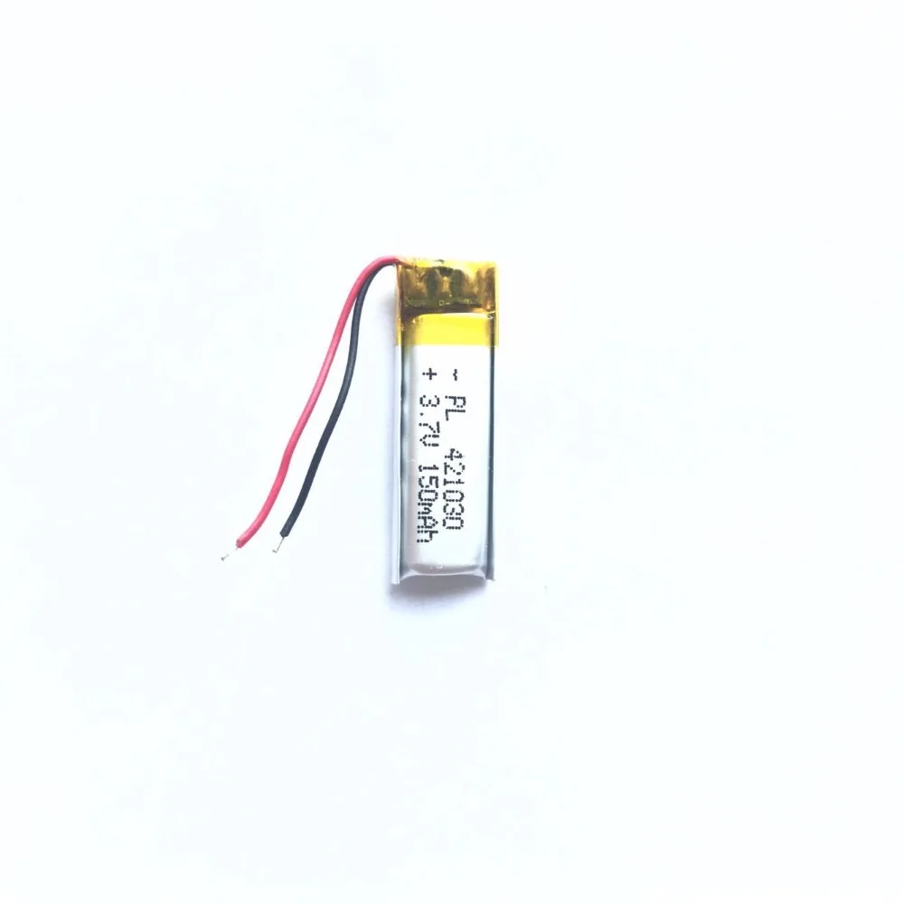 Bluetooth гарнитура Bluetooth Сотовый Аккумулятор 401030 401230 150 мАч 3,7 в литий-полимерный аккумулятор MP3