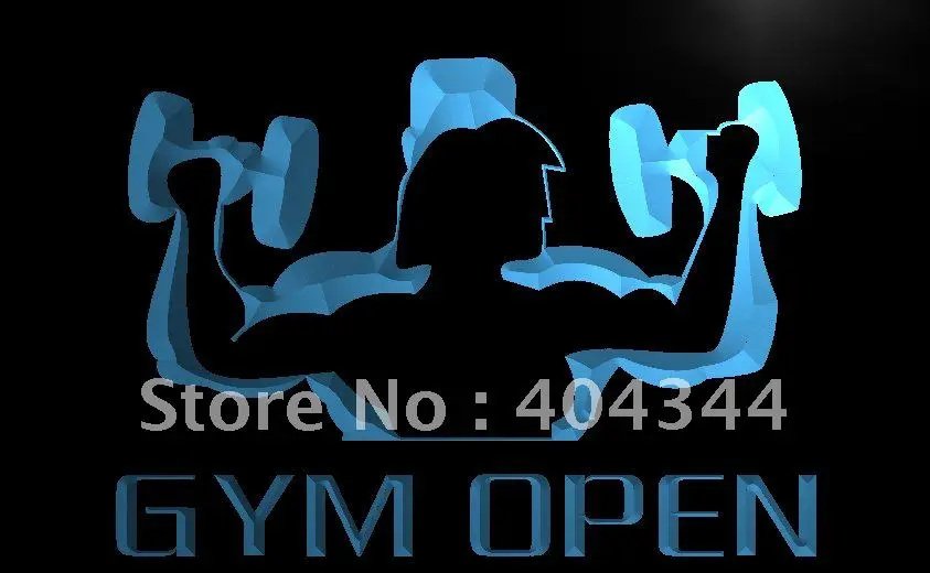 

LB103- OPEN Gym Gymnasium Room NEW LED Neon Light Sign home decor crafts