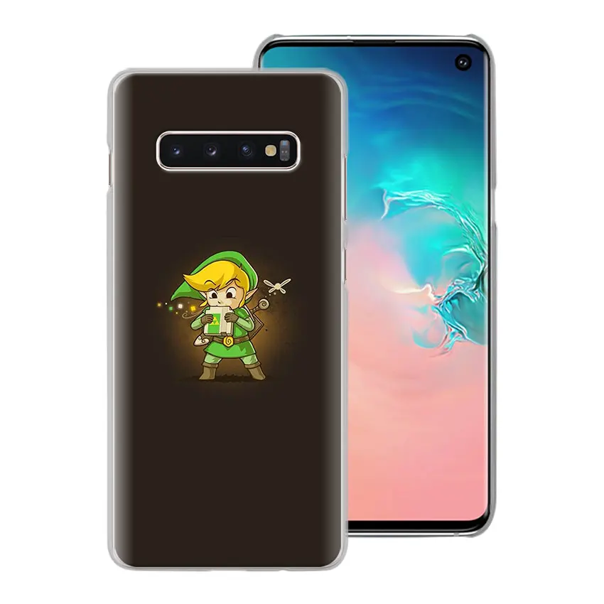 Чехол для телефона The Legend Of Zeldas для samsung Galaxy S10e S10 Plus S7 S8 S9 Plus Note 8 9 10 Plus M20 M30 жесткий чехол