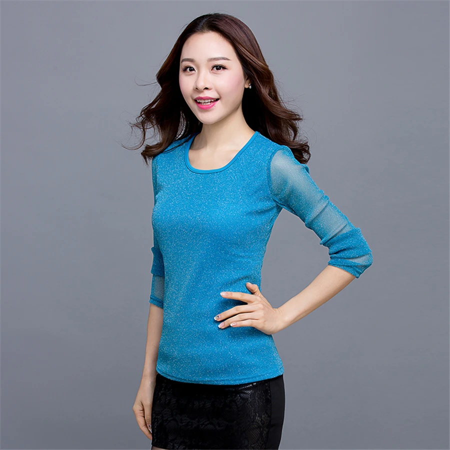 Женская тонкая футболка с длинным рукавом сексуальный топ красивая женская