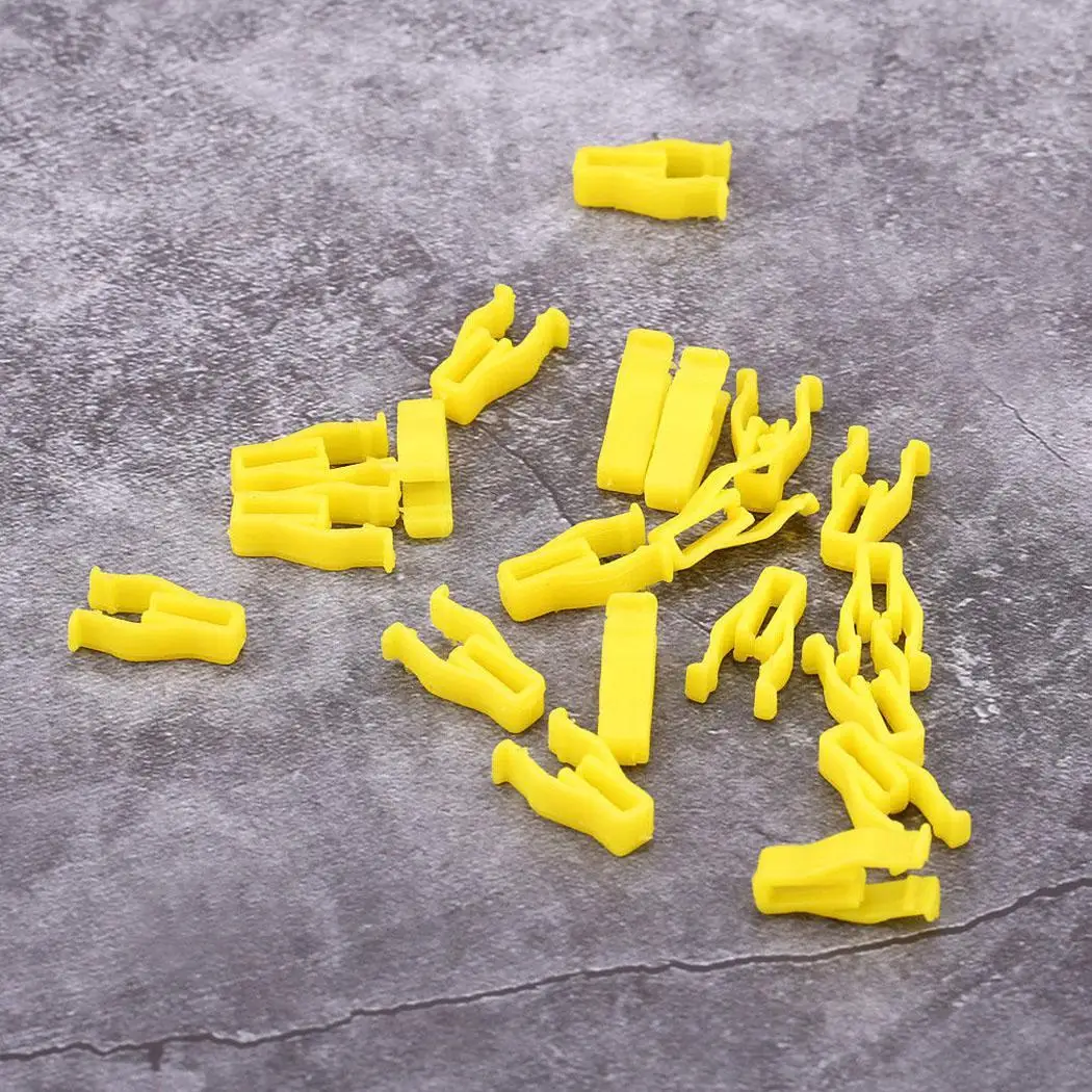 730 шт Универсальный Автомобильный корпус Пластиковый Толчок заклепки отделка