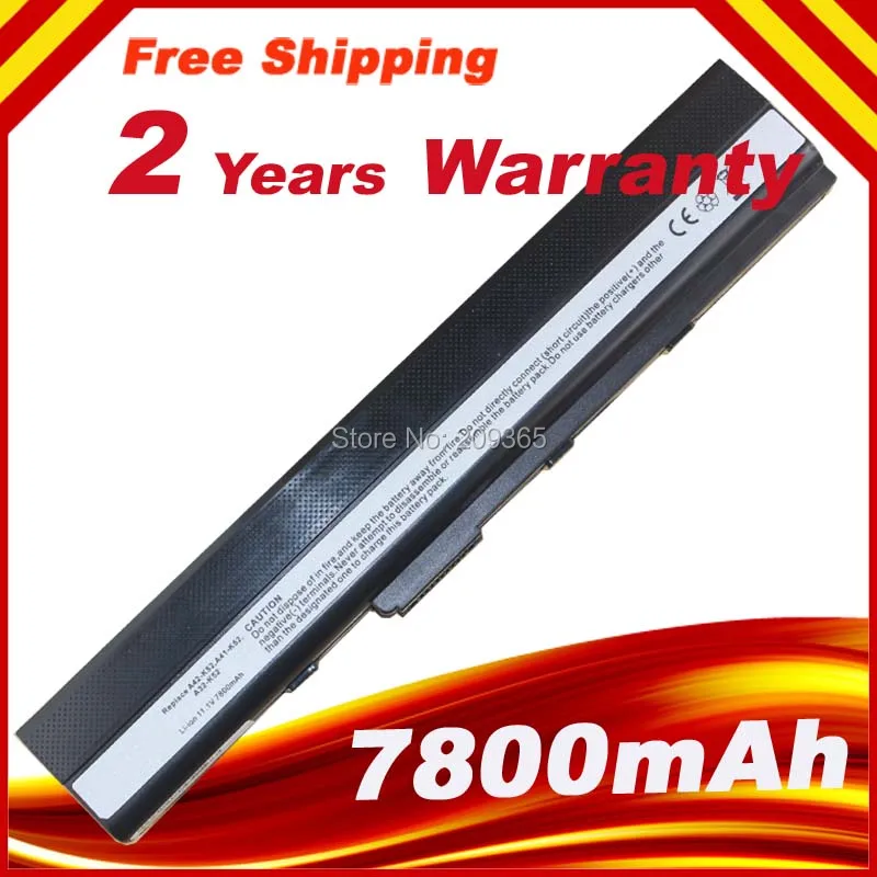 7800 мАч батарея для ноутбука Asus a32 k52 K52D K52DE K52DR K52EQ K52JT K52F K52J K52JB K52JC K52JE K52JK A1 K52JR K52JU