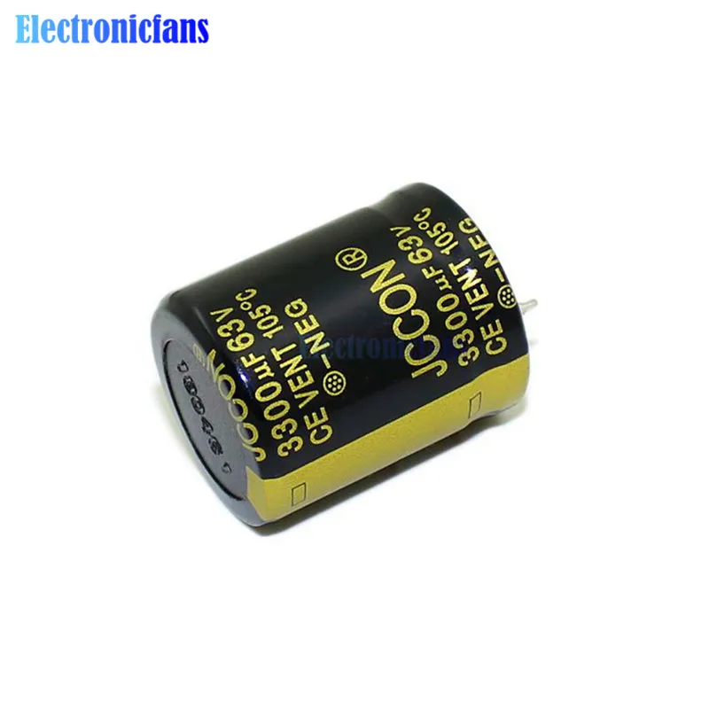 63V 3300uF 25X30mm алюминиевый электролитический конденсатор Высокочастотный