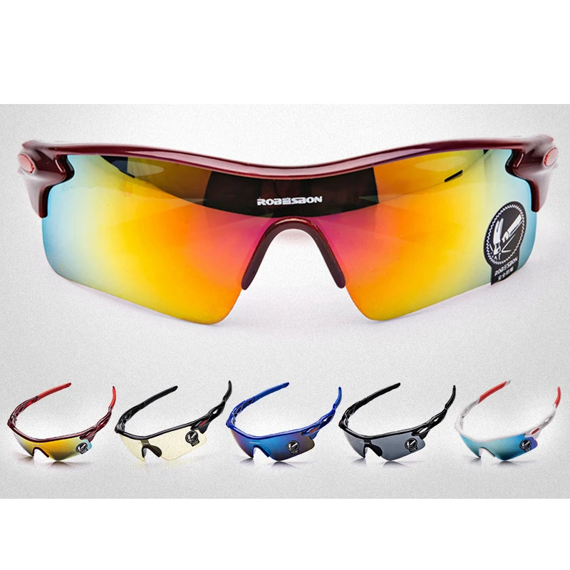 Велосипедные очки защитные MTB профессиональные ультралегкие солнцезащитные HD