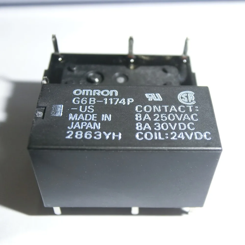 

G6B-1174P G6B-1174P-US 24VDC 4Pin 8A/250VAC 30VDC
