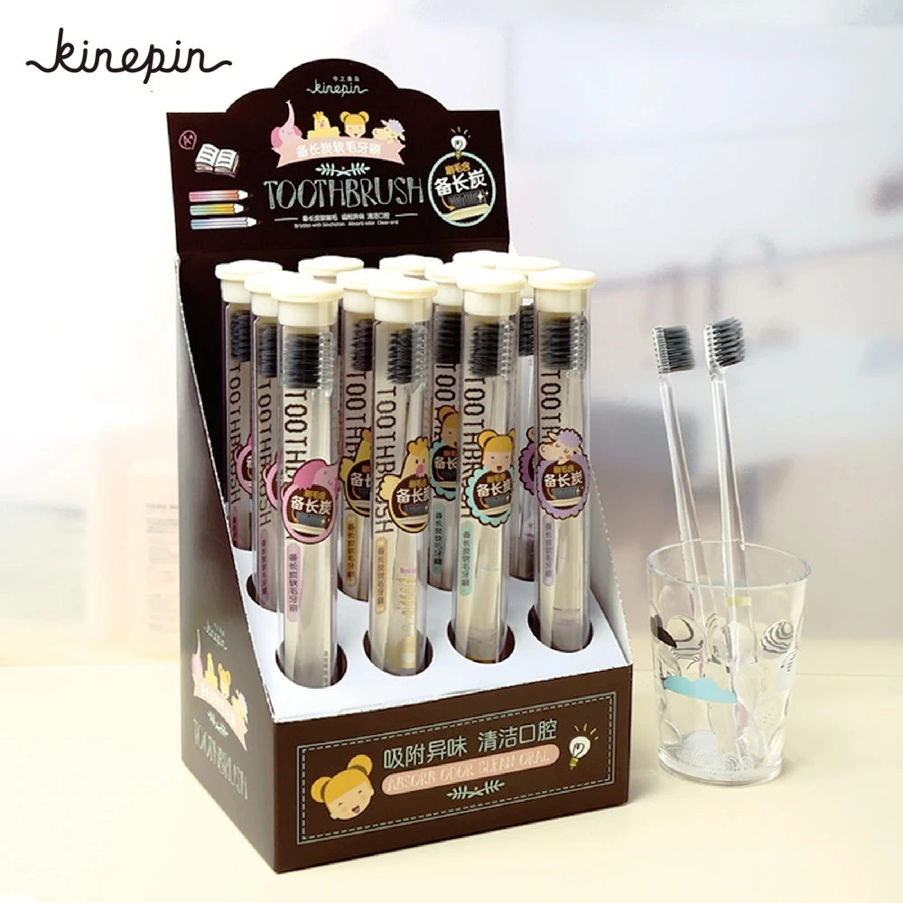 2018 креативная портативная дорожная зубная щетка для взрослых с милым мультяшным