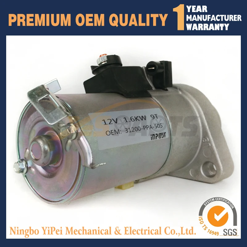 LRS02429 LRS2429 31200PPAA01 31200-PPA-A01 Новый стартовый двигатель для HONDA 2.4L | Автомобили и