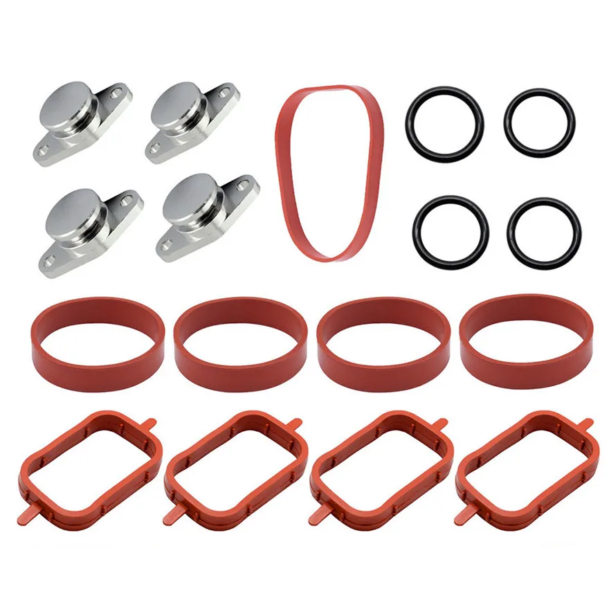 Уплотнительный прокладки рессорного коллектора Swirl Flap для автомобилей BMW M47 13 штук 4x22MM принадлежности практичные высокого качества долговечные L0502 On.