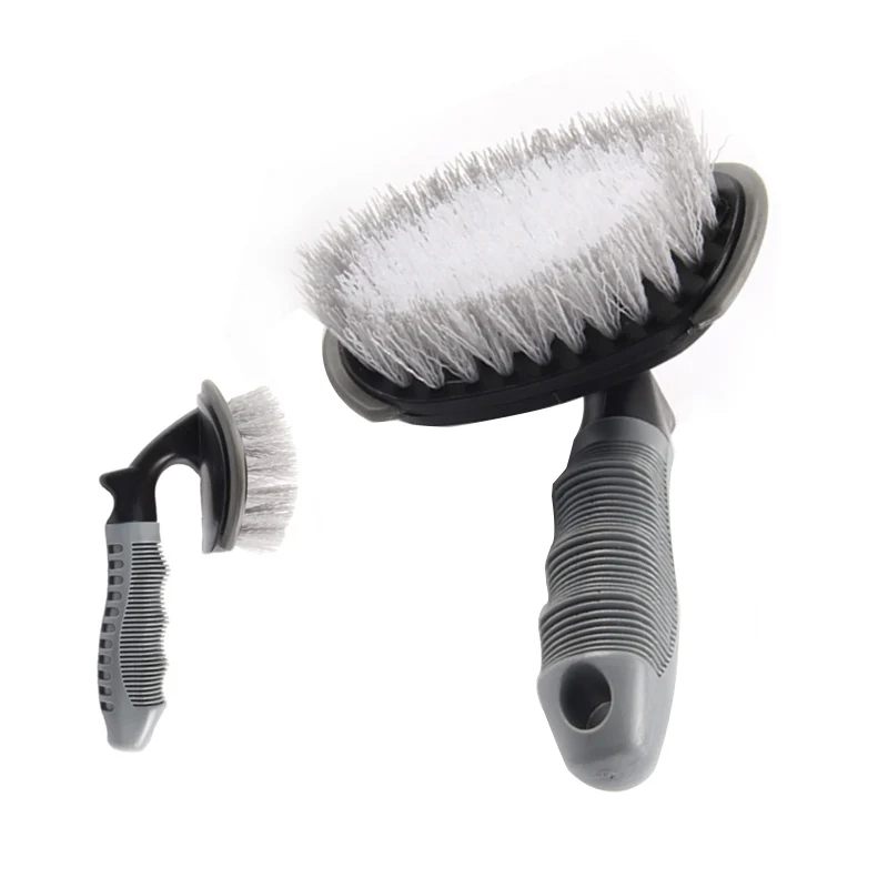 Carclean Detailing Brush Car Tyre Cleaner T-Type Multi-Functional Wheel Hub Washing Tool Auto Accessories | Автомобили и