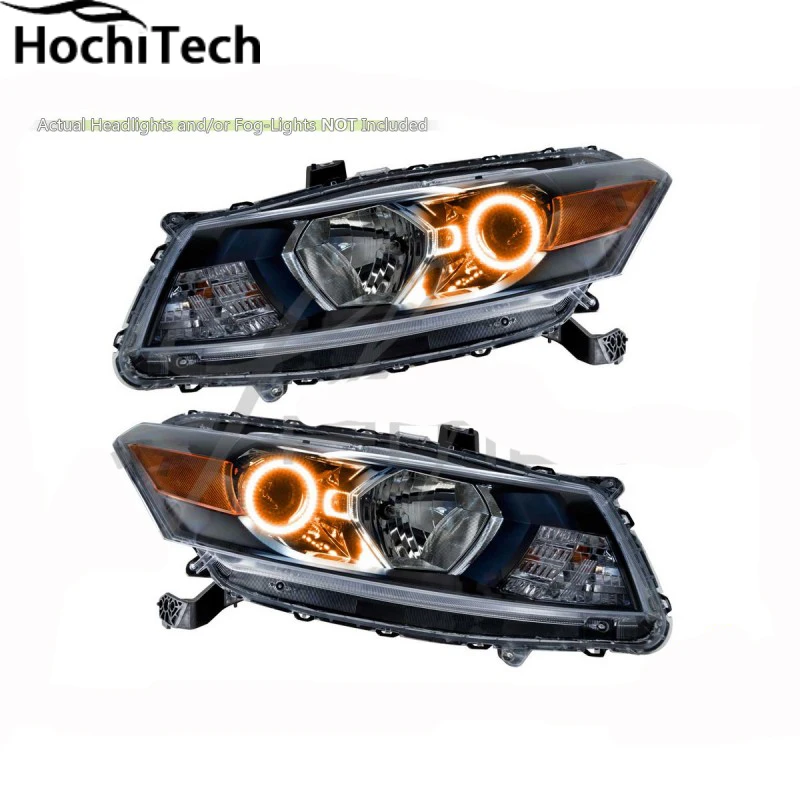 Для Honda Accord Coupe RGB светодиодная фара halo angel eyes kit Аксессуары для стайлинга