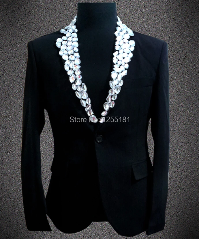 Блейзер Мужской с блестками жакет и брюки верхняя одежда для выступлений большие