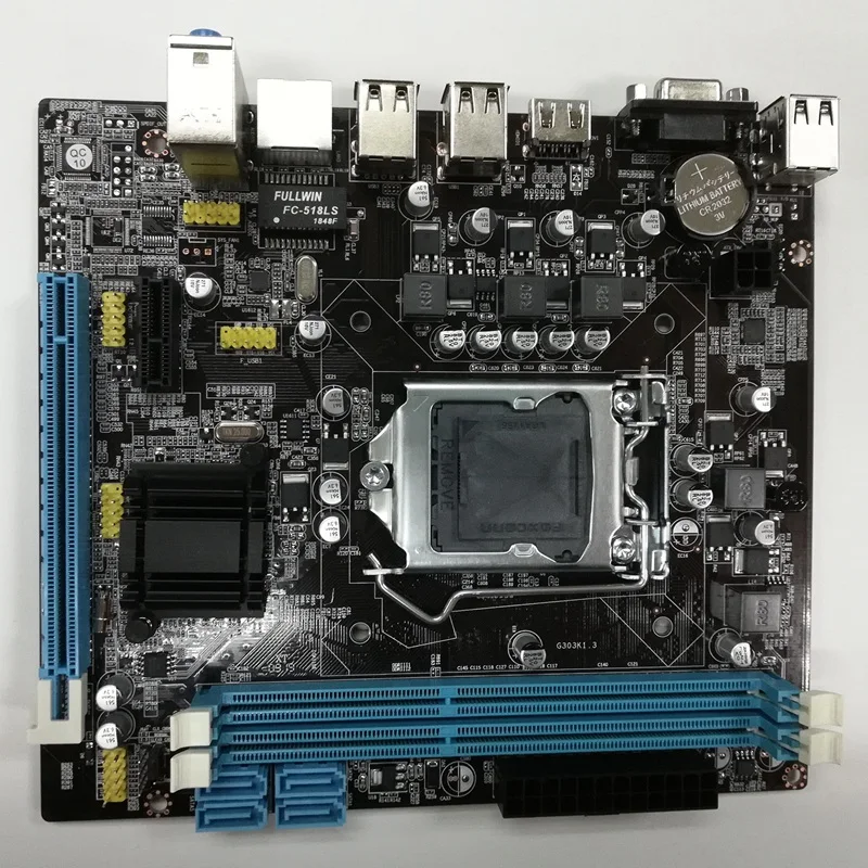 H61 материнская плата для настольного компьютера Lga1155 Socket Max 16 ГБ 2Xddr3 Pc поддержка Core