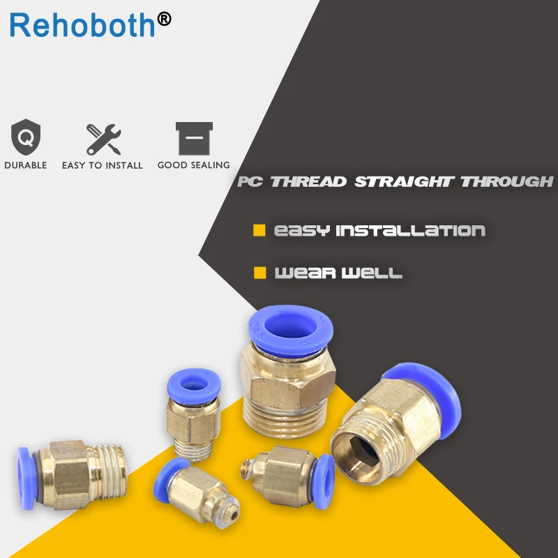 Воздушный Пневматический 14 мм 16 4 шланг Труба 1/4 &quotBSP 1/2&quot 3/8 &quotМужской резьбовой